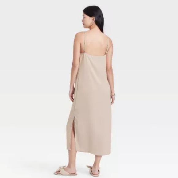 A NEW DAY | Slip Dress in Taupe - Picture 4 of 6
